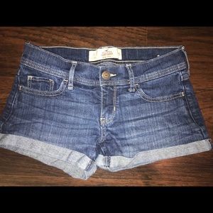Hollister Short Short Low Rise Shorts